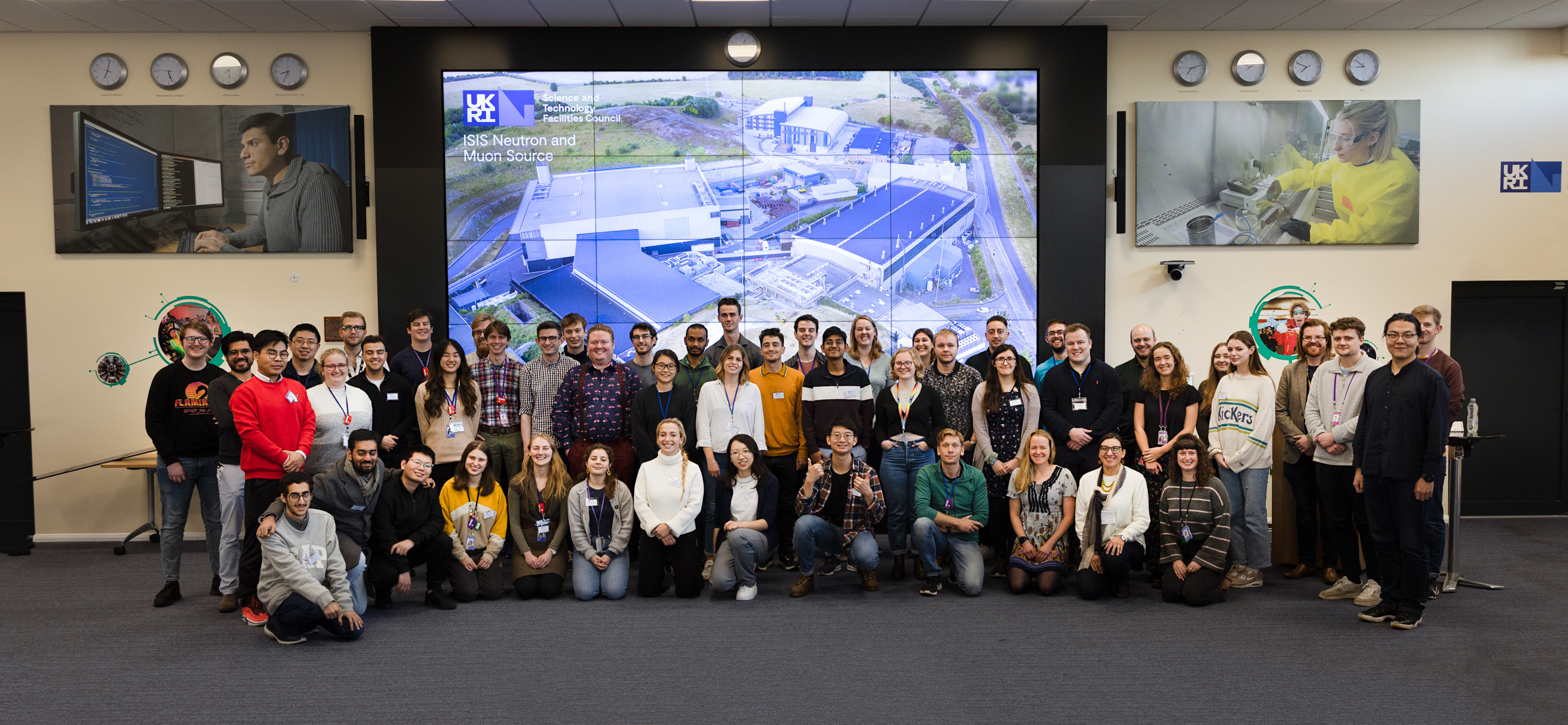 Group at ISIS Student Meeting 2022