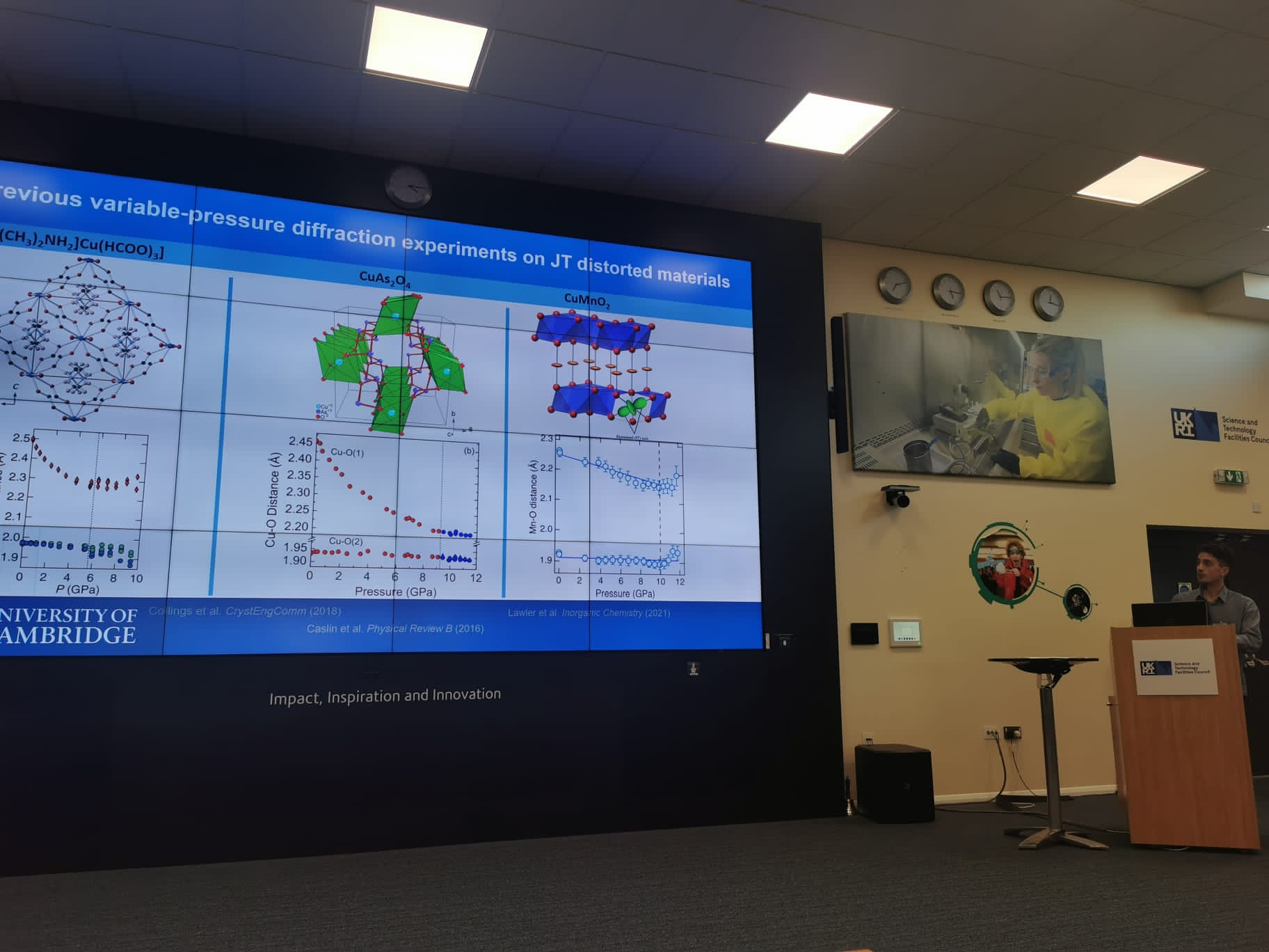 Slide at ISIS Student Meeting 2022
