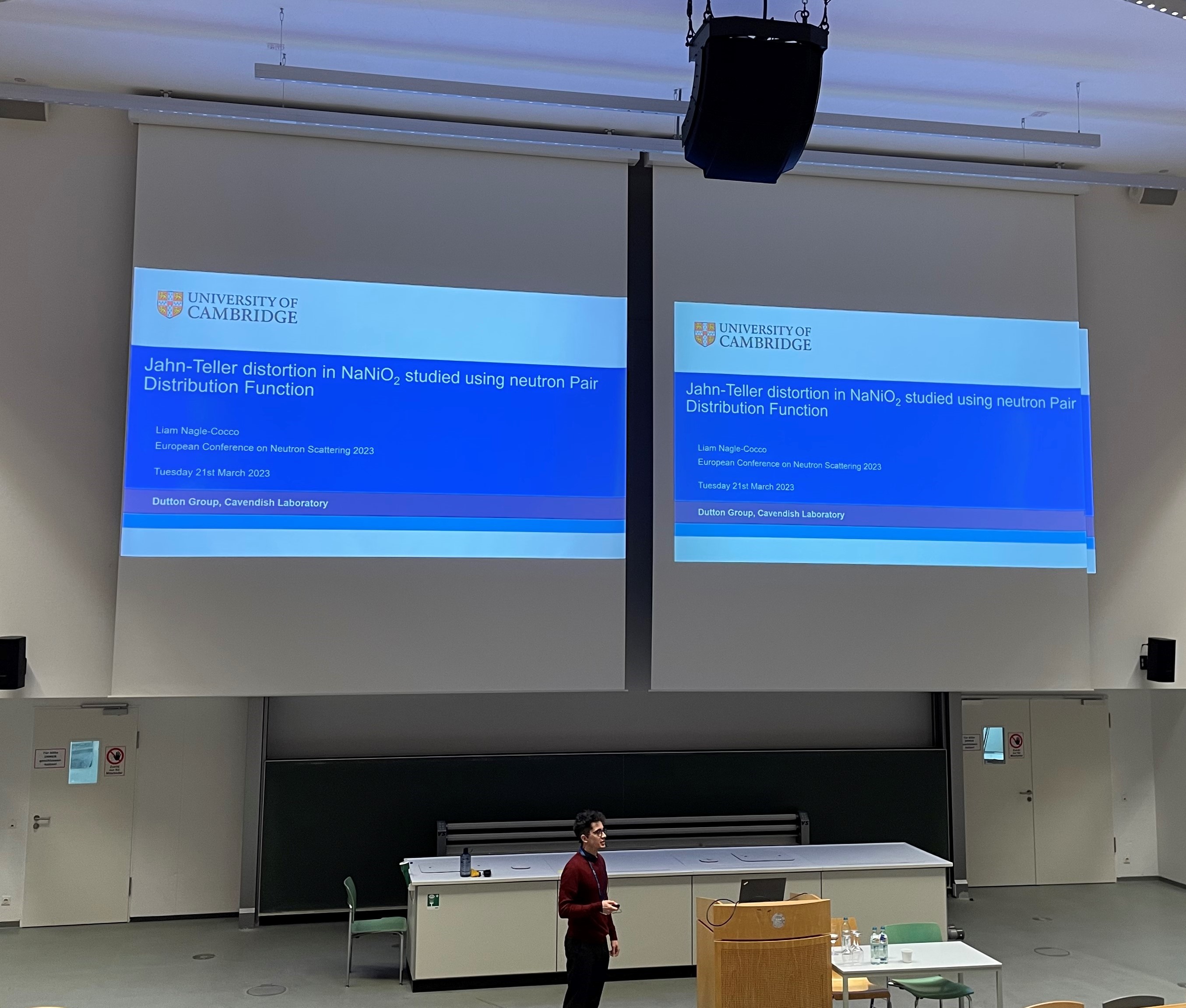 Presenting my talk